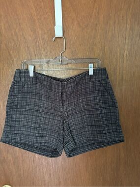 The Limited Black Plaid Women’s Bermuda Shorts